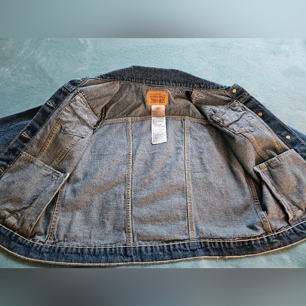 LEVI STRAUSS Denim Jacket NEW - Picture 6 of 12